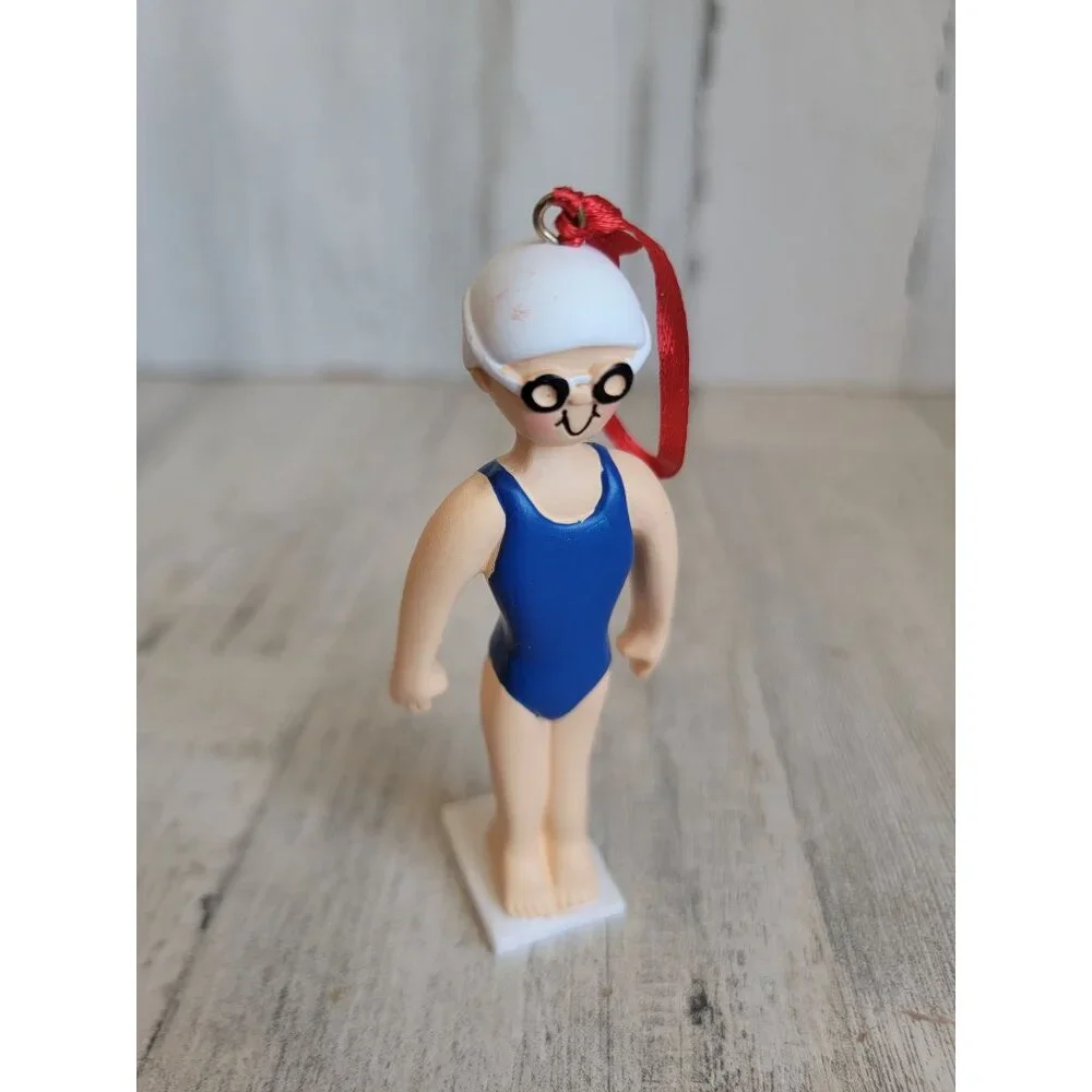 Female swimmer‎ diver ornament Xmas decor